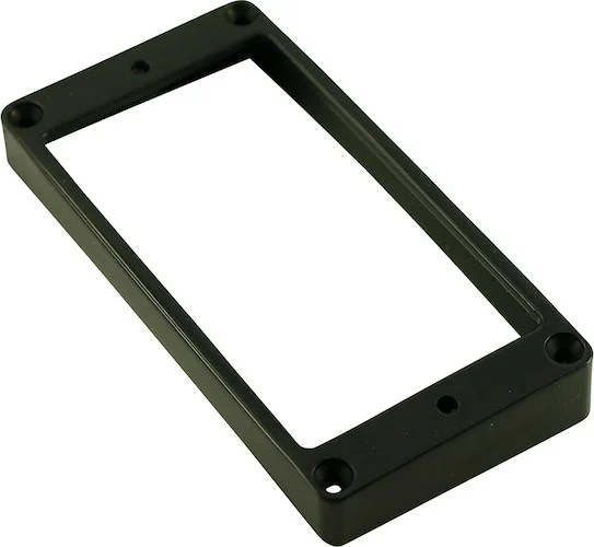 WD Metal Humbucker Pickup Mounting Ring - Arched - Black - High