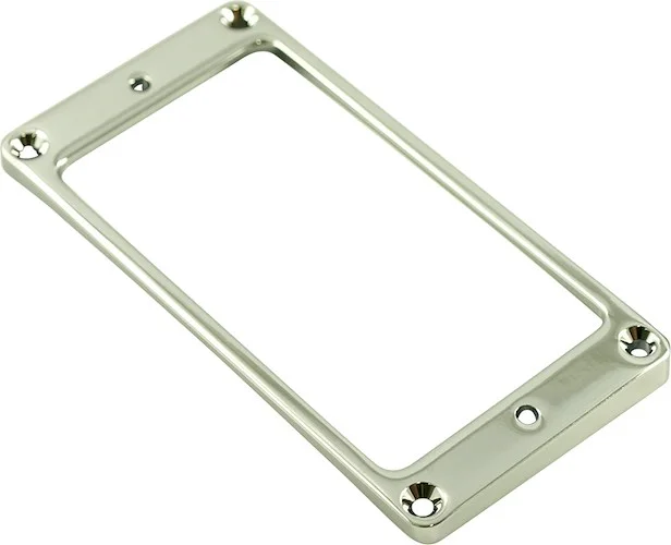 WD Metal Humbucker Pickup Mounting Ring - Arched - Chrome - Low