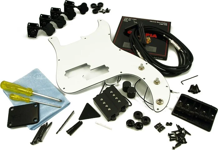 WD Parts Kit For Fender Precision Bass Black