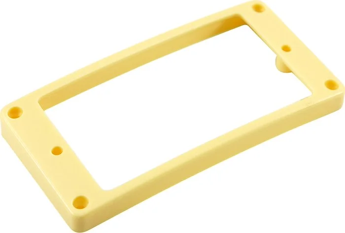 WD Plastic Humbucker Pickup Mounting Ring - Arched - Cream - High