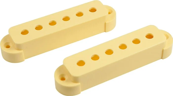 WD Replacement Pickup Cover Set Of 2 For Fender Jaguar Ivory (10 sets)