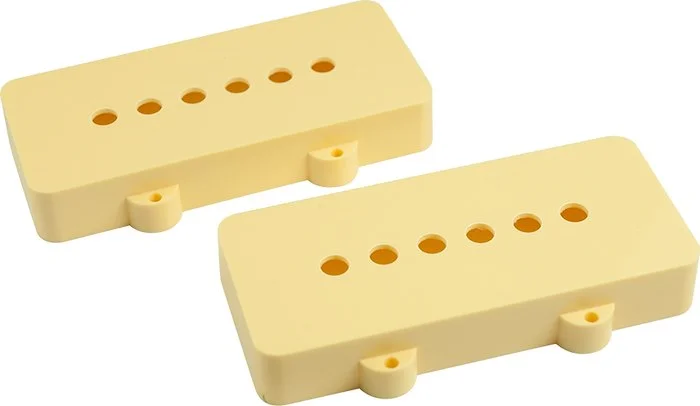 WD Replacement Pickup Cover Set Of 2 For Fender Jazzmaster Ivory Open (10 sets)