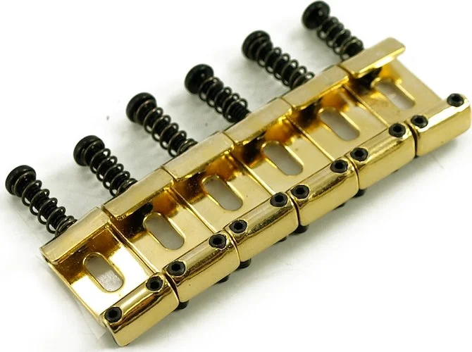 WD Replacement Vintage Tremolo Saddle Set Gold