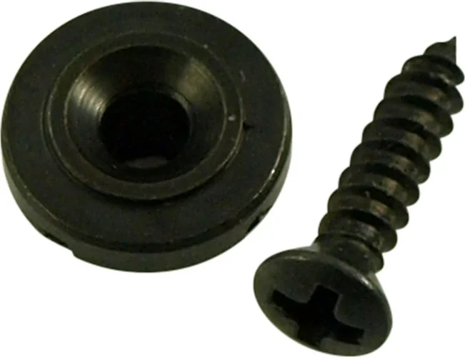 WD Round Guitar String Retainer Black