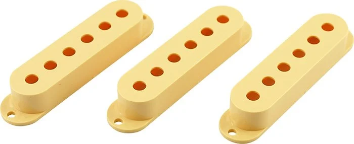 WD Single Coil Pickup Cover Set Cream (Set of 3)