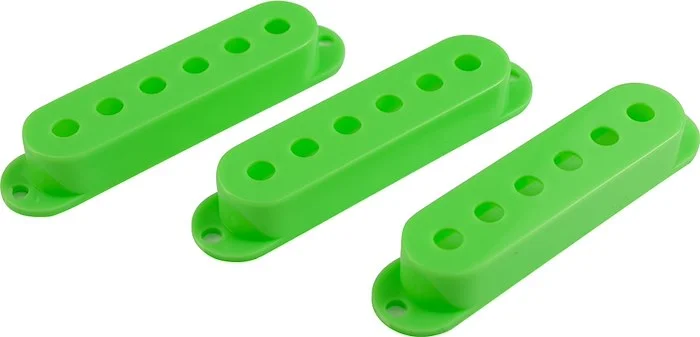 WD Single Coil Pickup Cover Set Green (Set of 3) (25 Sets)