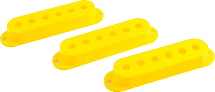 WD Single Coil Pickup Cover Set Yellow (Set of 3)