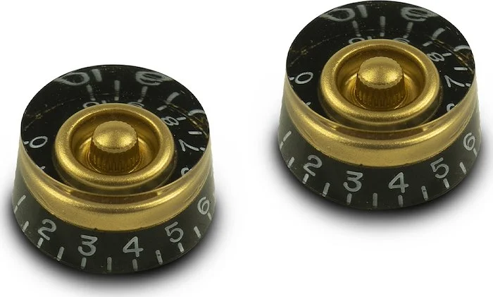 WD Speed Knob Set Of 2 Black And Gold