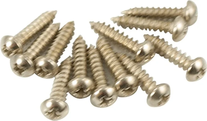 WD Tailpiece Or Bass Tuning Machine Mounting Screws Nickel (12)