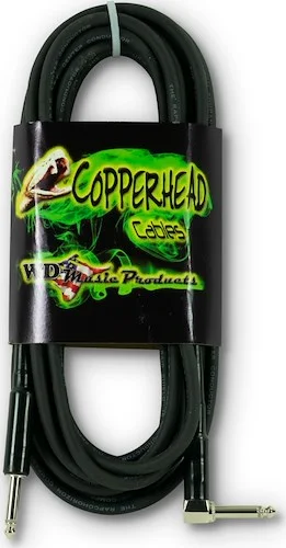 WD's Copperhead Cables By RapcoHorizon Gold Series Instrument Cables 20 Foot - 1 Straight Plug, 1 Ri