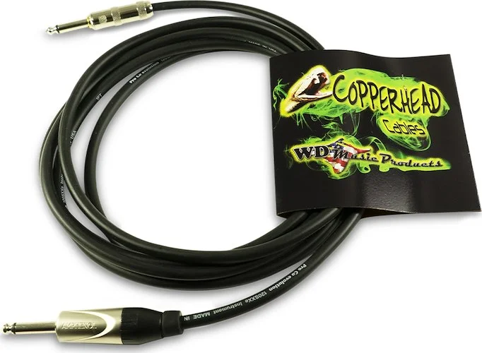 WD's Copperhead Cables By RapcoHorizon Premium Series Instrument Cables 10 Foot Silent