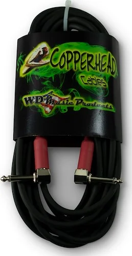 WD's Copperhead Cables By RapcoHorizon Premium Series Instrument Cables 20 Foot Right Angle