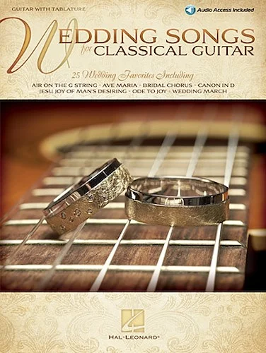 Wedding Songs for Classical Guitar - Guitar with Tablature