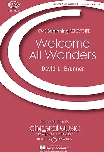 Welcome All Wonders - CME Beginning