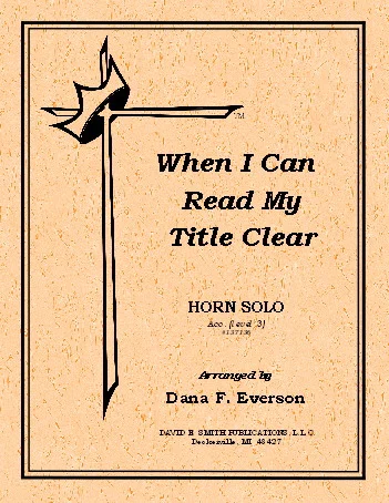 When I Can Read My Title Clear