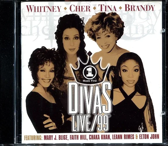 Whitney Houston, Cher, Tina Turner, Brandy, Elton John, Etc. - Divas Live 99