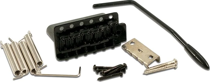 Wilkinson 6 Hole Steel Block Tremolo Black