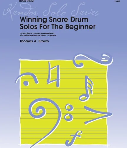 Winning Snare Drum Solos For The Beginner