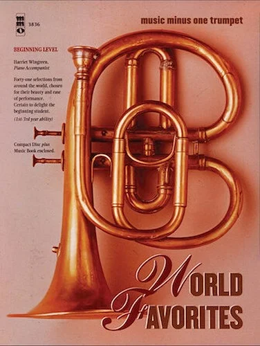World Favorites - Beginning Level - Music Minus One Trumpet