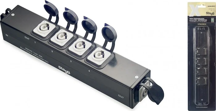 X-Series Neutrik PowerCON 5-way Distributor