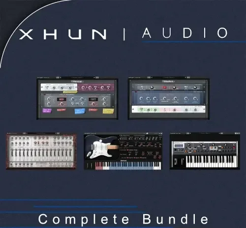 Xhun Complete Bundle (Download) <br>Includes: LittleOne, IronAxe, ResonHeart, ShineVerb, FilterCult - MAC/PC VST2, VST3, AU