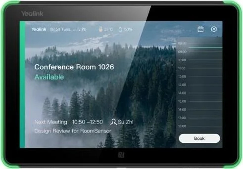 YealinkROOMPANELYealink Intelligent Room Sched