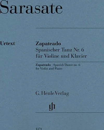 Zapateado, Spanish Dance No. 6 - Violin and Piano