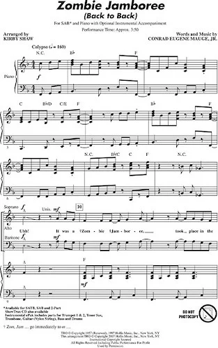 Zombie Jamboree (Back to Back)