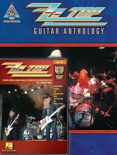 ZZ Top Guitar Pack - Includes ZZ Top Guitar Anthology Book and ZZ Top Guitar Play-Along DVD Image
