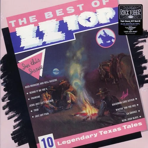ZZ Top - The Best Of ZZ Top (blue vinyl)