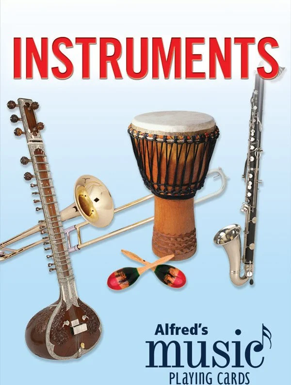 Alfred's Music Playing Cards: Instruments (1 Pack) - Picture 1 of 1