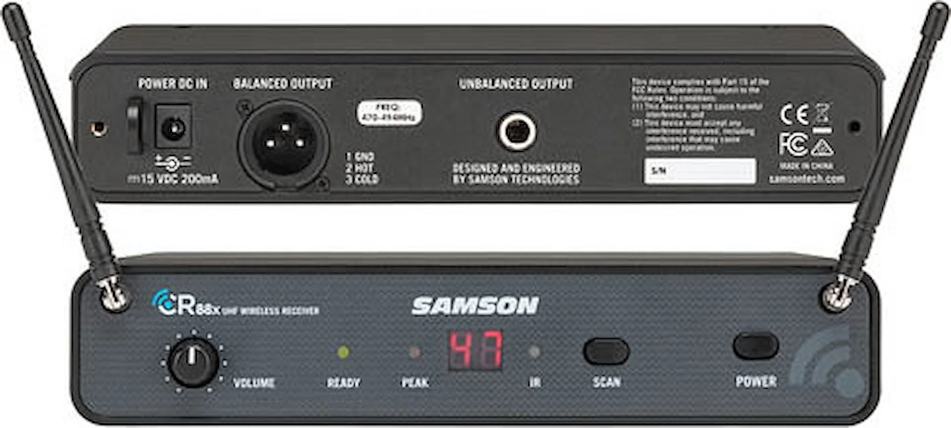 Samson Technologies Concert 88x Handheld Wireless System with Q7