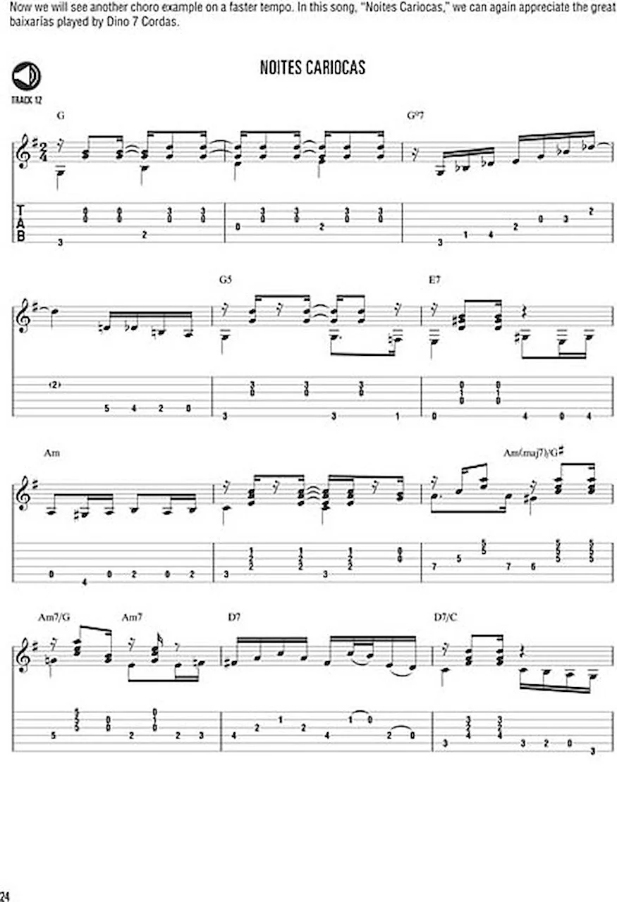 Hal Leonard Brazilian Guitar Method - Guitar Tablature - Sheet Music