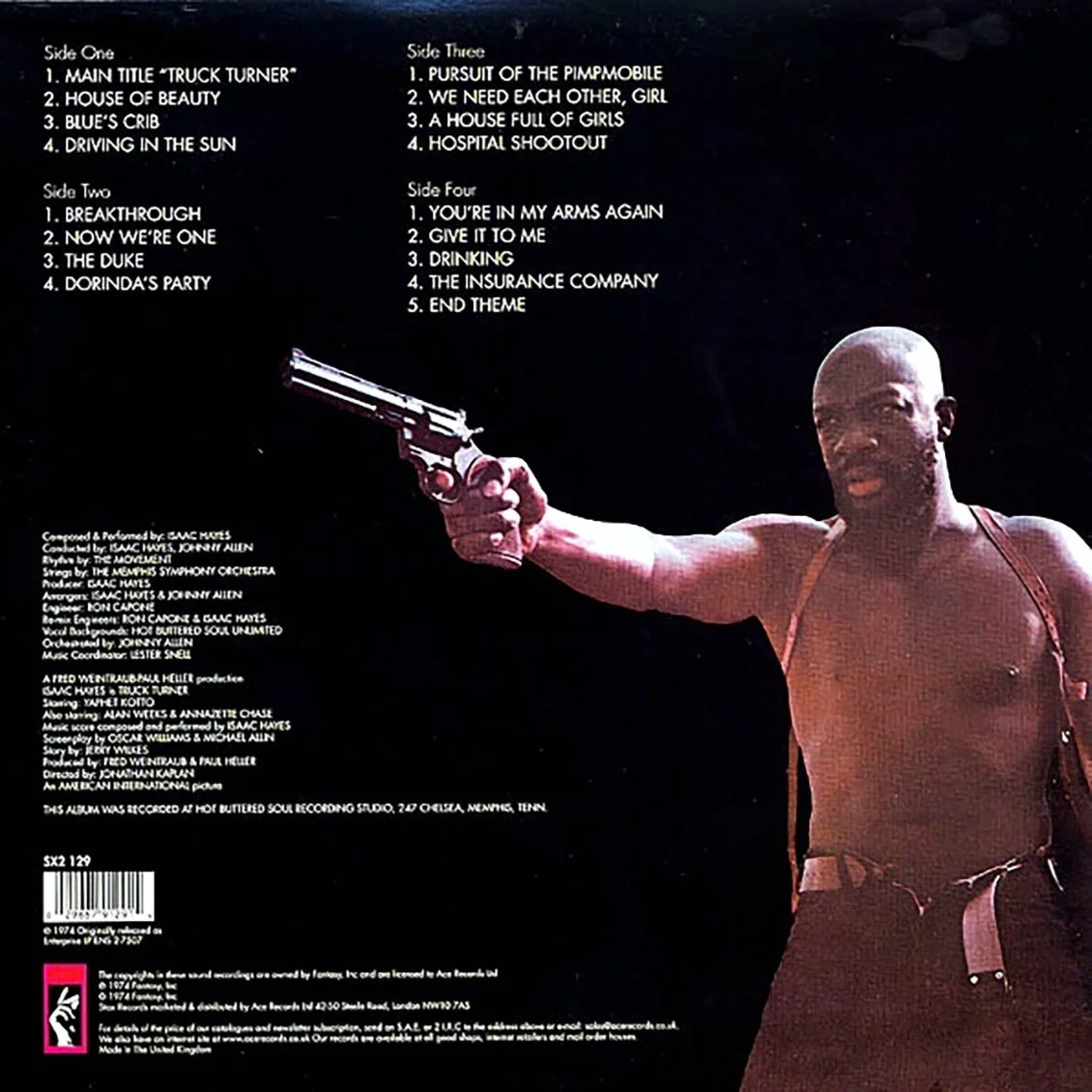 Isaac Hayes - Truck Turner: Original Soundtrack (2xLP) | Capital Music Gear