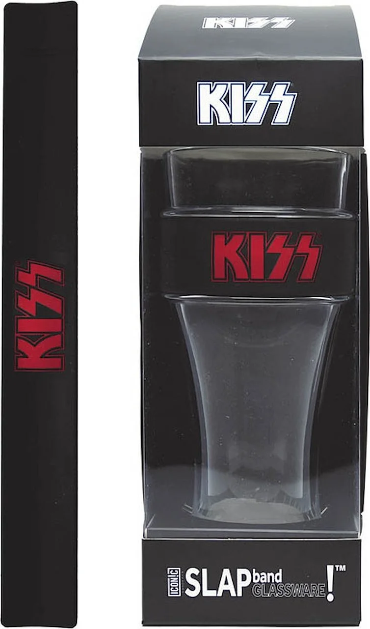 KISS Slap Band Single Pint Glassware | Capital Music Gear