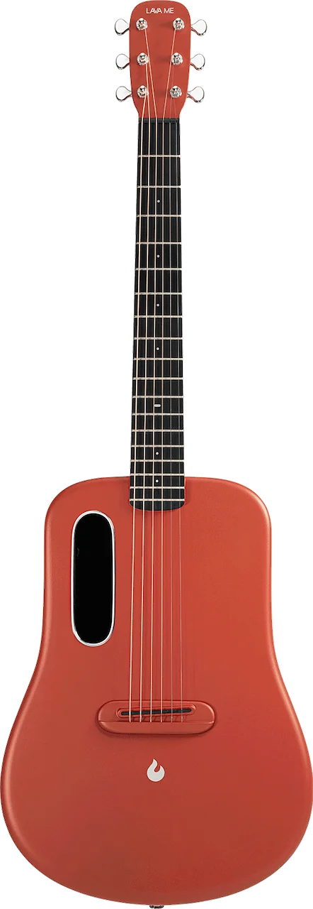 Lava Music Lava ME 3 36” Smart Guitar in Red w/ Space Bag