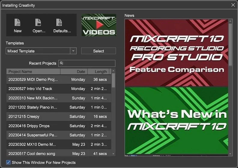 Acoustica Mixcraft 10 Pro Studio (Download)