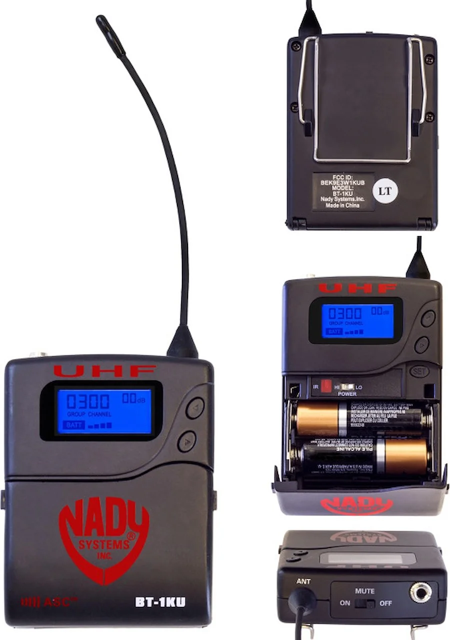 Nady 2W-1KU HM-10 Dual True Diversity 1000-Channel Professional