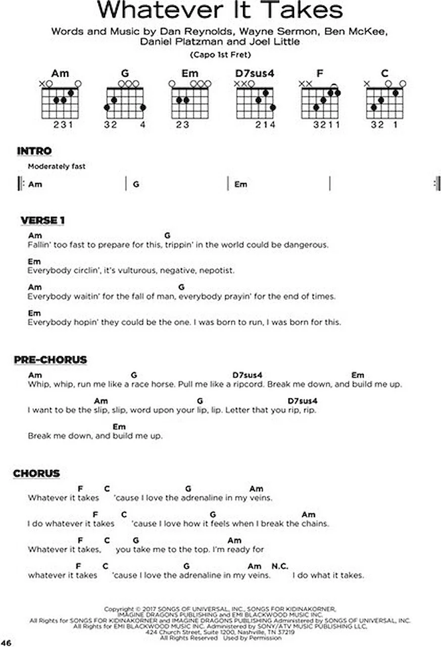 easy guitar chord songs for kids