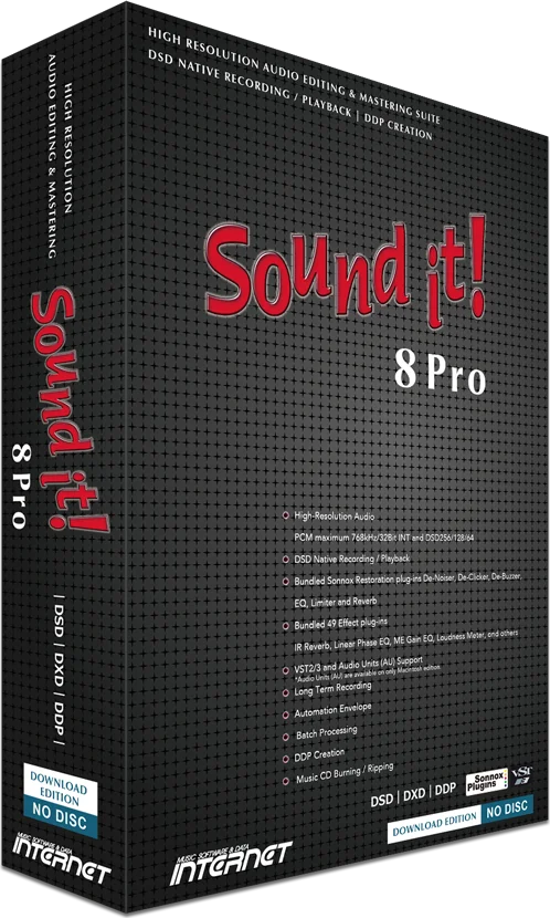Sound it! 8 Pro - PC (Download) <br>Audio Editor to record