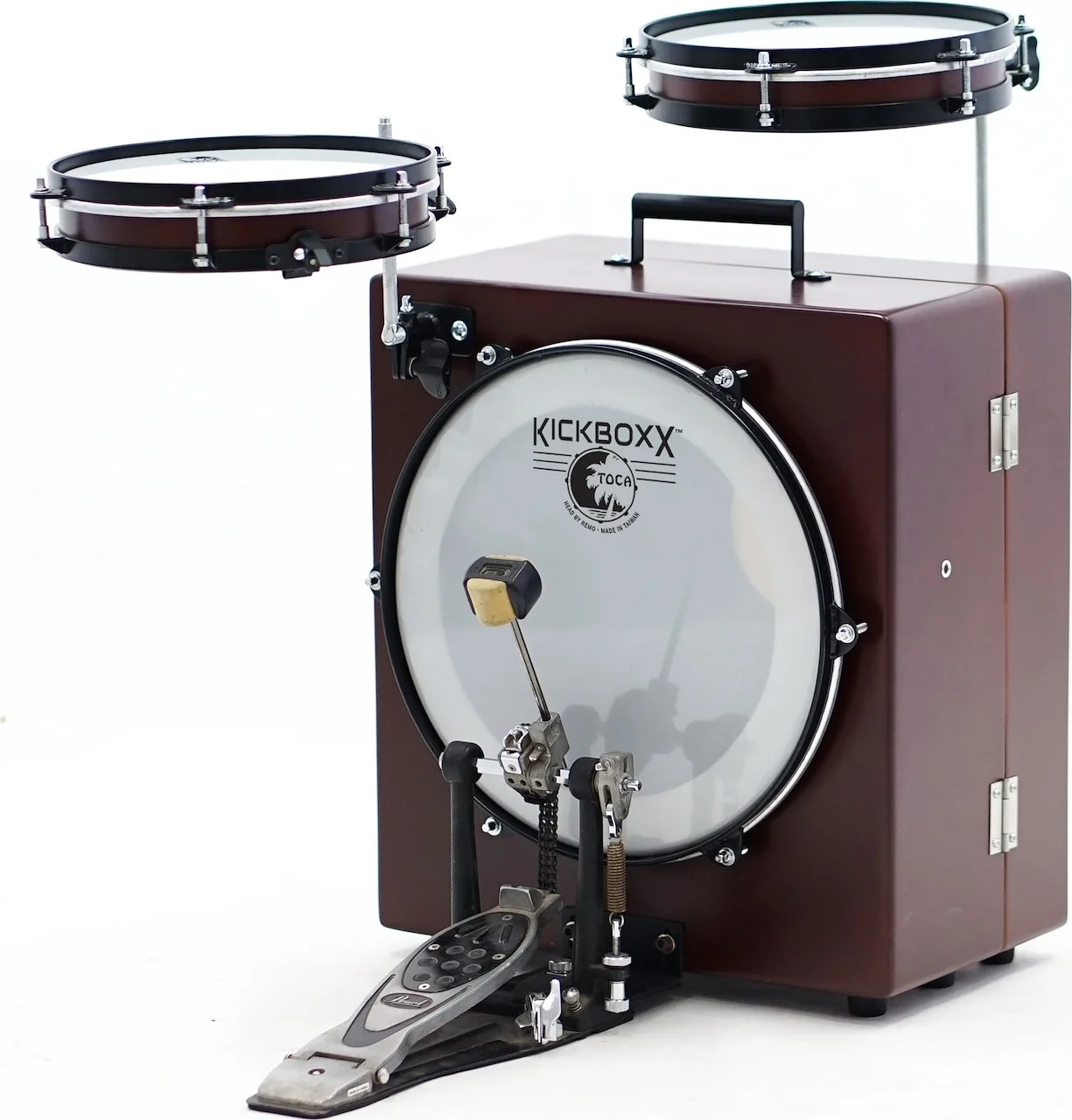 Toca Kickboxx Suitcase Drum Set with Kickboxx, 10