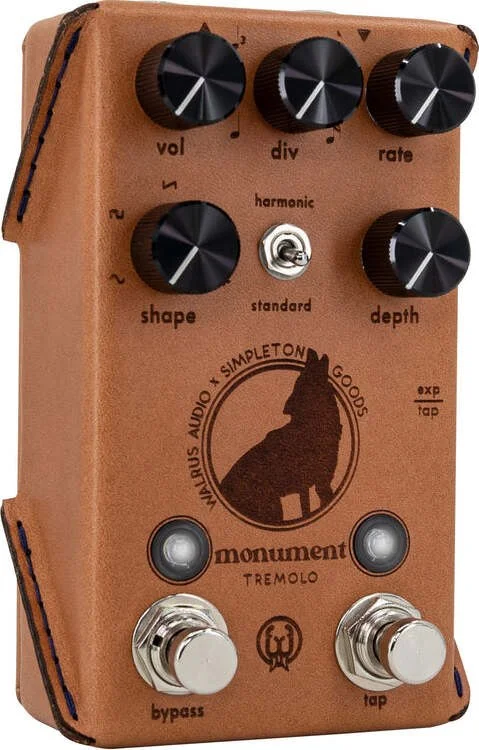 Walrus Audio Monument Harmonic Tap Tremolo Craftsman Series Rare