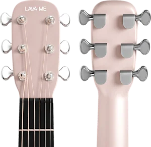LAVA ME 3 36 Smart Acoustic Electric Guitar (Pink) With Space