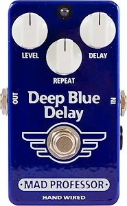 Mad Professor Deep Blue Delay Hand Wired Guitar Effects Pedal. Made in  Finland