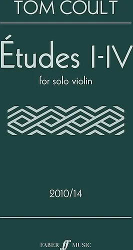 Études I--IV: for Solo Violin